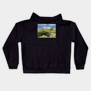 Route to Ingleborough Kids Hoodie